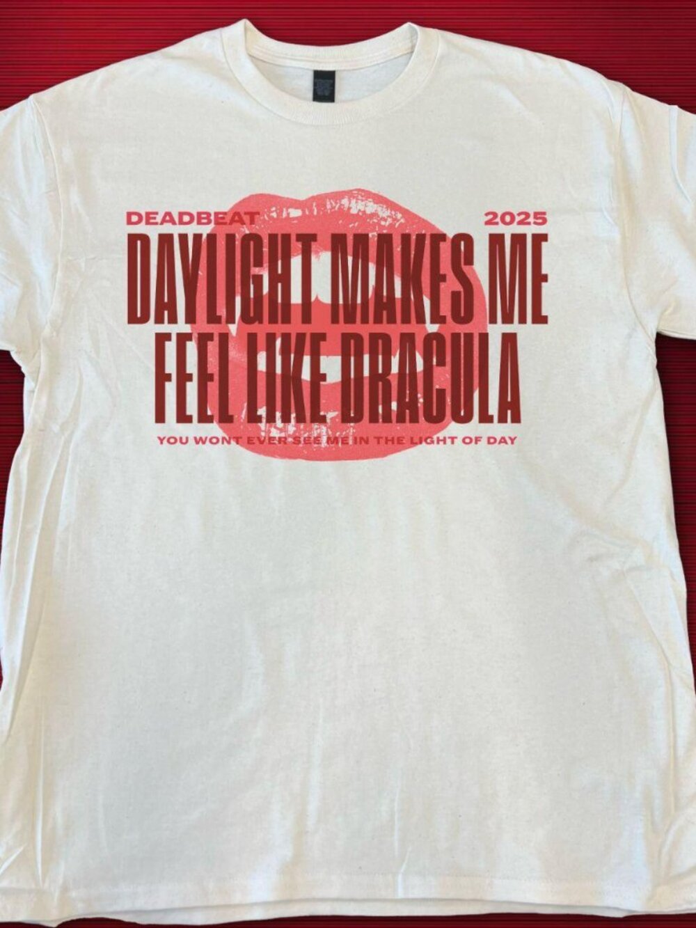 TAME IMPALA “DRACULA”-INSPIRED TEE